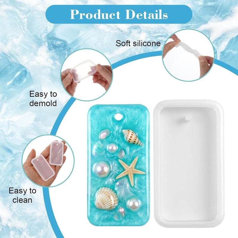 10 form do odlewania żywicy, p – Silicone Epoxy Resin Molds Set recenzja i cena